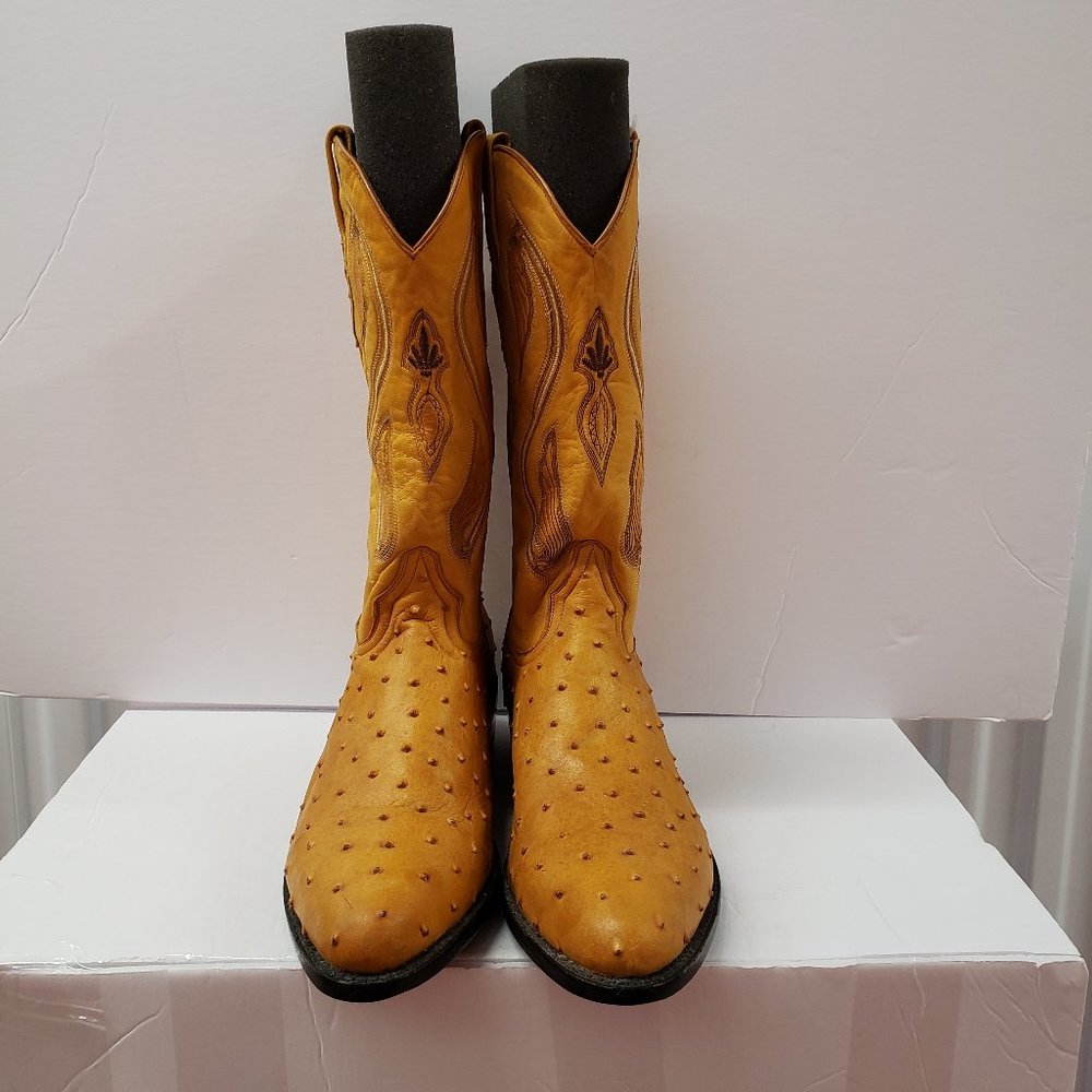Cactus Jack Western Cowboy Boots Leather Sz 10.5